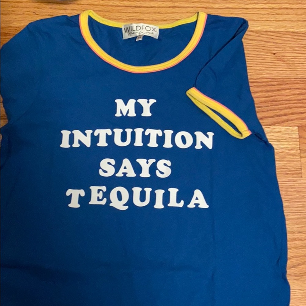 Wildfox tequila shirt - final